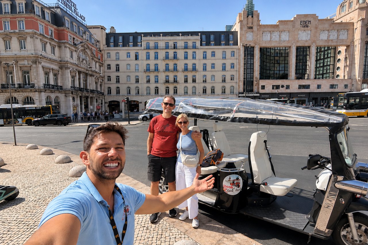António, tour guide at I Took a Tuk Tuk in Lisbon