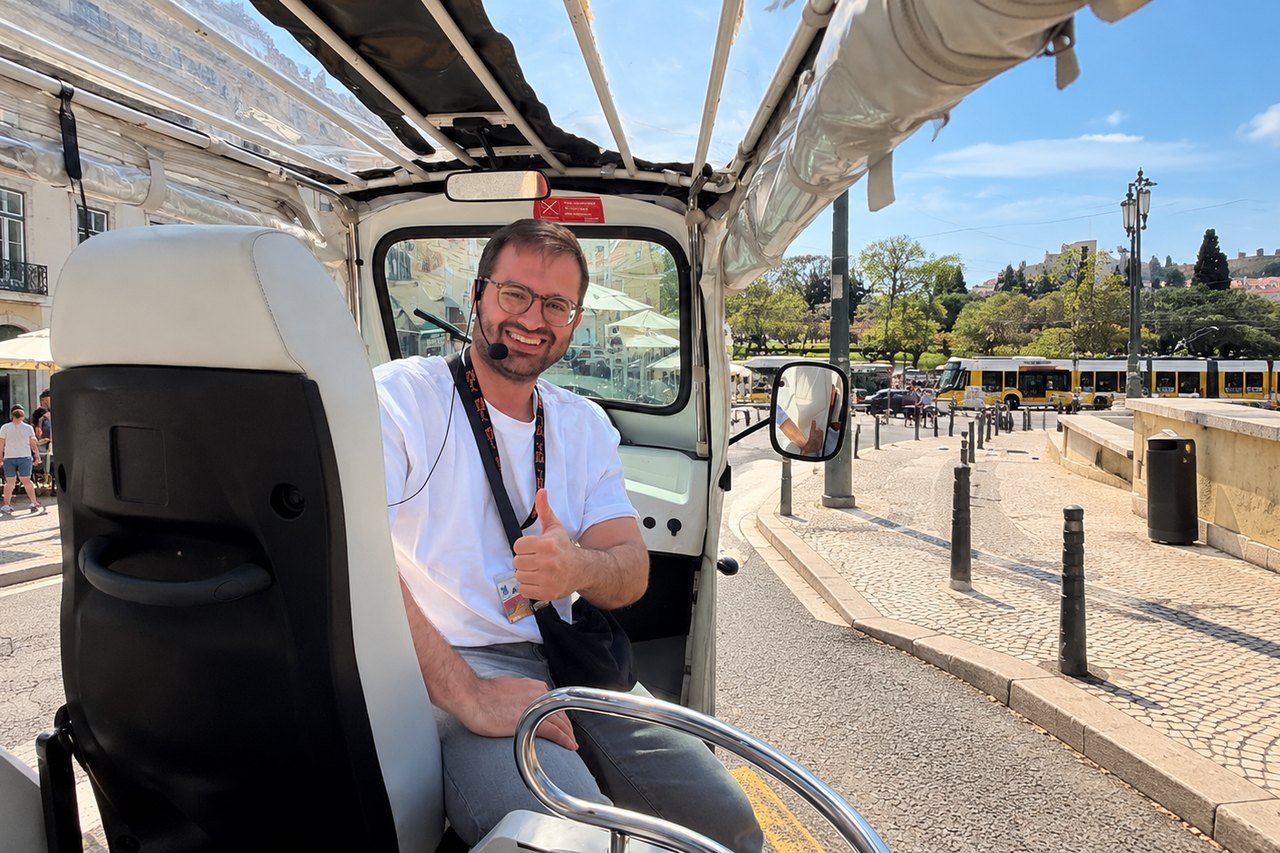 João, tour guide at I Took a Tuk Tuk in Lisbon