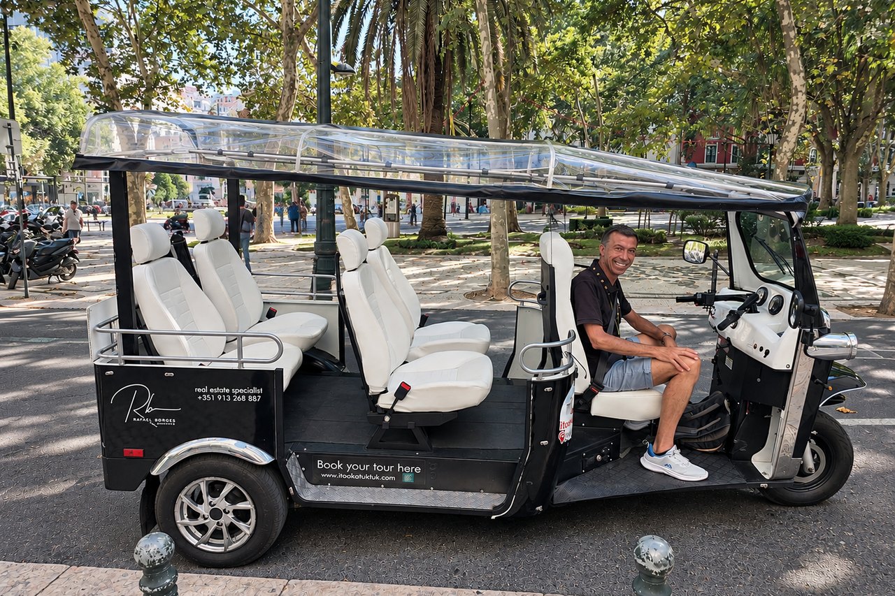 Joaquim, tour guide at I Took a Tuk Tuk in Lisbon