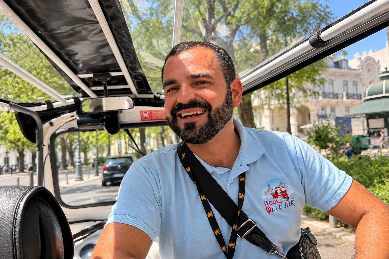 Mário Diniz, tour guide at I Took a Tuk Tuk in Lisbon