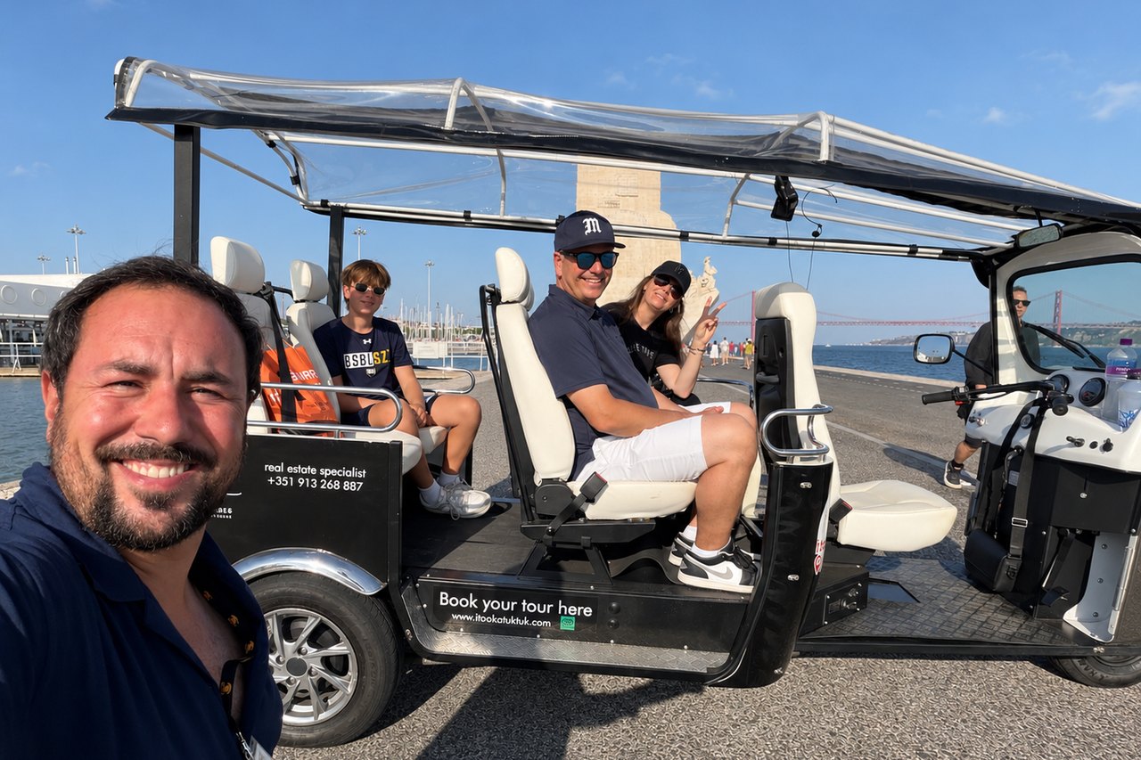 Mário Pereira, tour guide at I Took a Tuk Tuk in Lisbon
